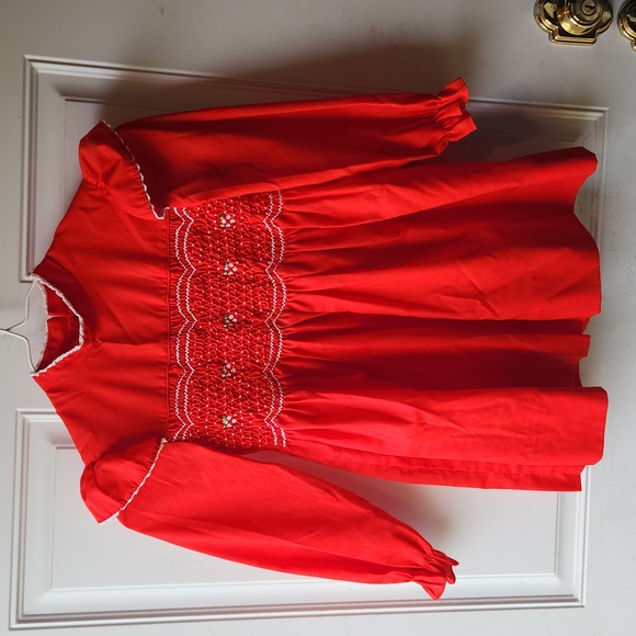 Polly Flinders Other - Vintage Polly Flinders Dress Color Red